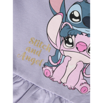 NAME IT Sweat Kjole Ansa Stitch Heirloom Lilac